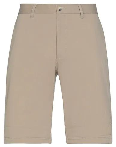 Dove grey Gabardine Shorts & Bermuda