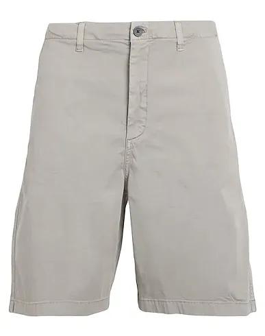 Dove grey Gabardine Shorts & Bermuda