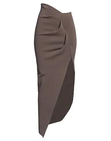 Dove grey Jersey Maxi Skirts