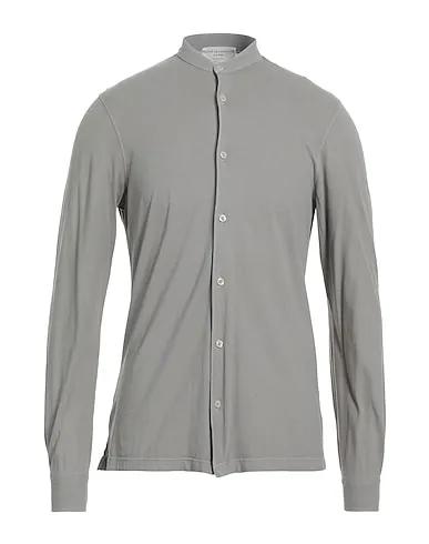 Dove grey Jersey Solid color shirt