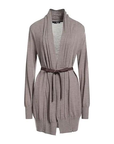 Dove grey Knitted Cardigan