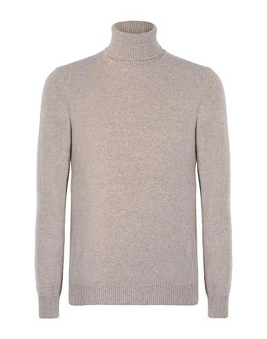 Dove grey Knitted Cashmere blend ECO CACHEMIRE