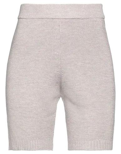 Dove grey Knitted Shorts & Bermuda
