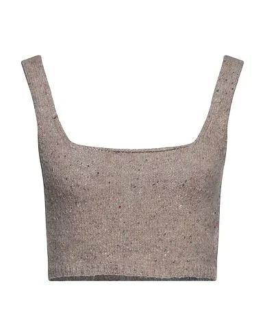 Dove grey Knitted Top