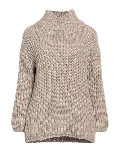 Dove grey Knitted Turtleneck