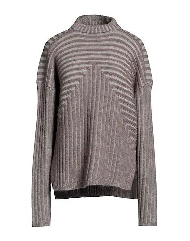 Dove grey Knitted Turtleneck