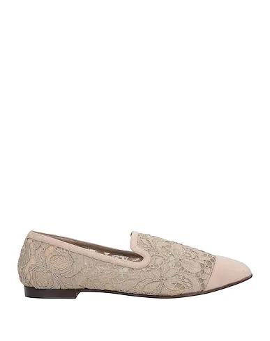 Dove grey Lace Loafers