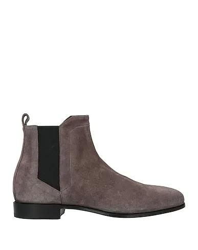 Dove grey Leather Boots