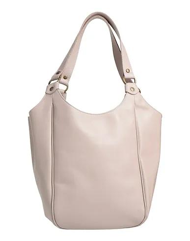 Dove grey Leather Shoulder bag