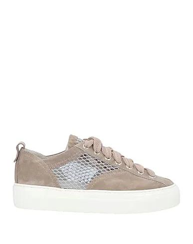 Dove grey Leather Sneakers