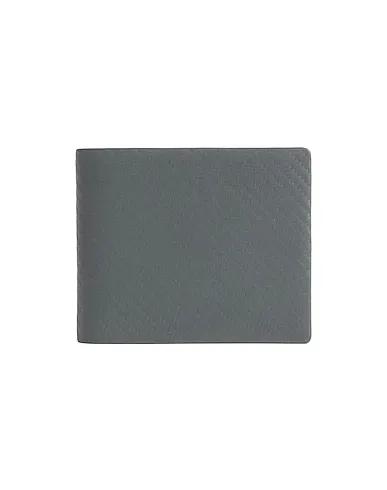 Dove grey Leather Wallet