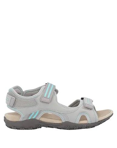 Dove grey Techno fabric Sandals