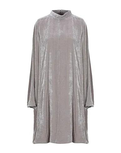 Dove grey Velvet Short dress