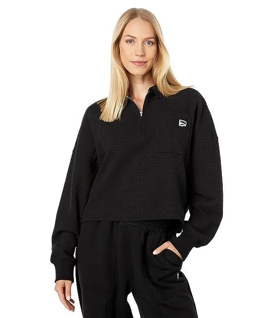 Downtown Oversized Long Sleeve Polo