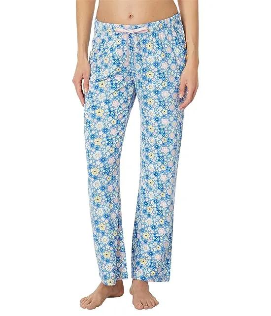 Dragonfly Floral Pattern Lightweight Sleep™ Pants