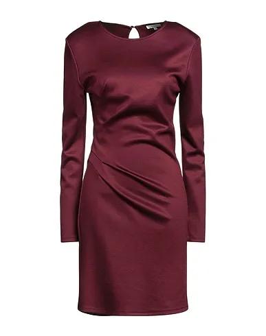 Burgundy Jersey Short dress