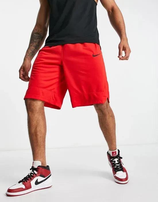 Dri-FIT 8inch shorts in red