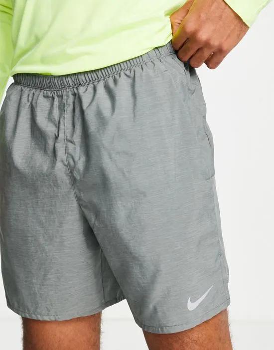 Dri-FIT Challenger 7-inch 2-in-1 shorts in gray