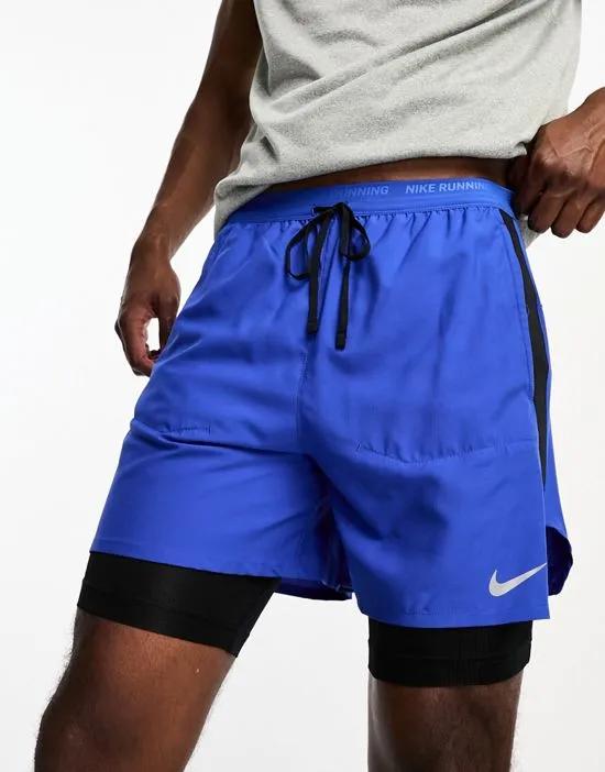 Dri-FIT hybrid shorts in blue