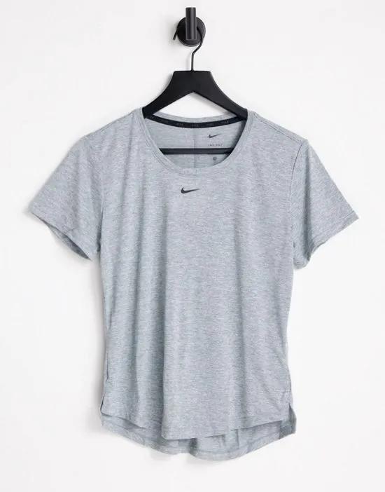 Dri-FIT One T-shirt in gray heather