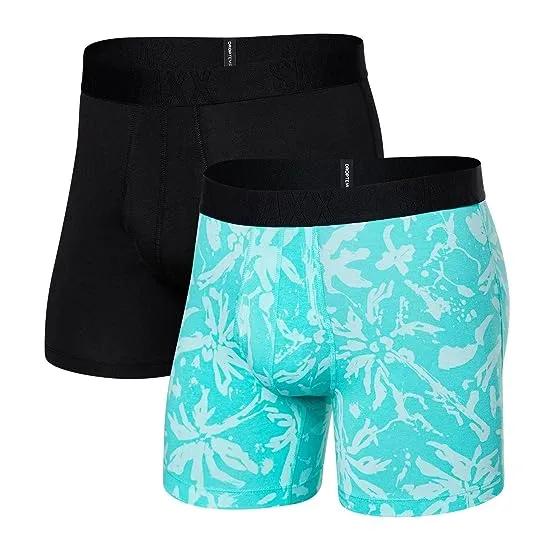 Droptemp Cooling Cotton Boxer Brief Fly 2-Pack