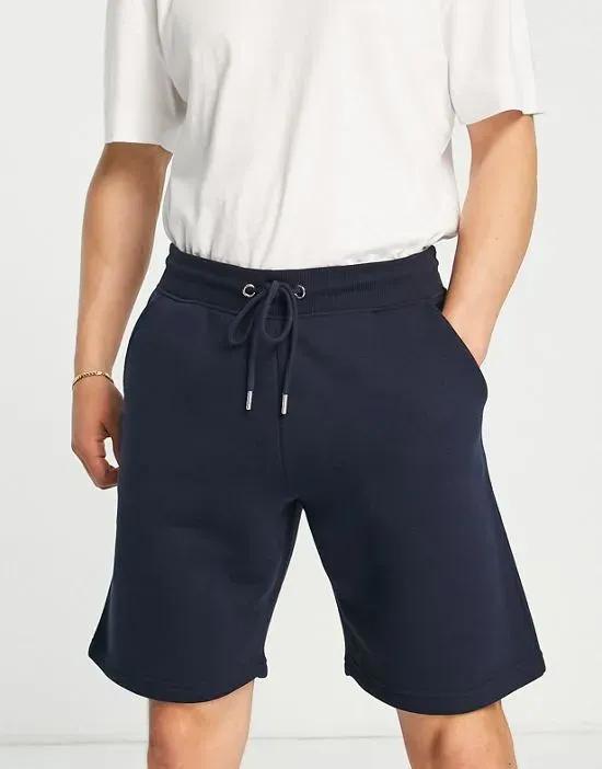 DTT jersey shorts in navy