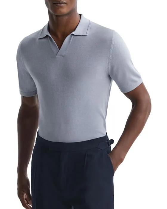 Duchie Short Sleeved Open Collar Polo Shirt  