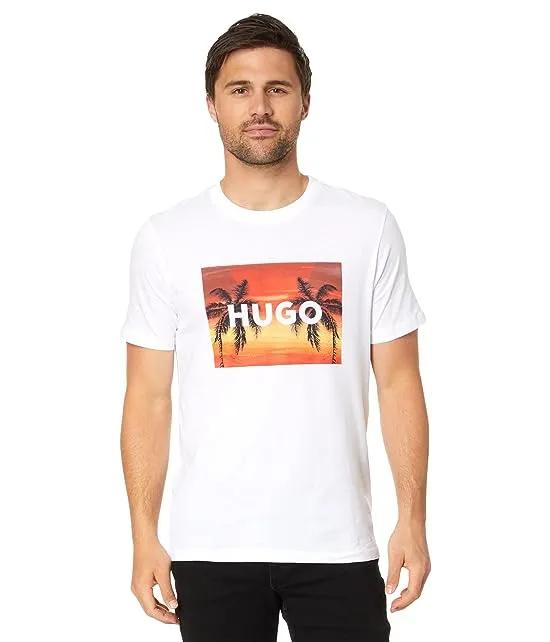 Dulive Tropical Sunset T-Shirt
