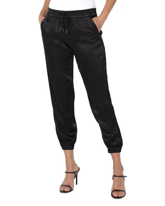 Easy Fit Cropped Jogger Pants