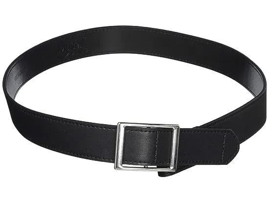 Easy One Handed Genuine Leather with Faux Buckle