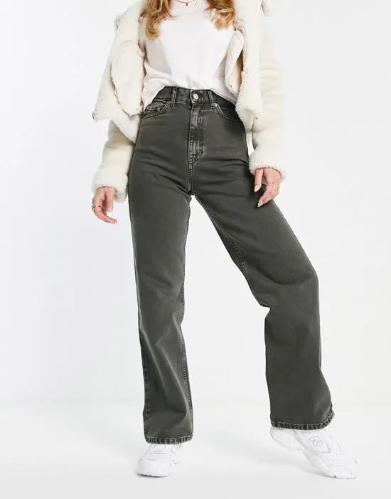Echo straight leg jeans in washed thyme