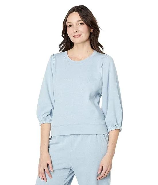 Eco Bubble Sleeve Pullover