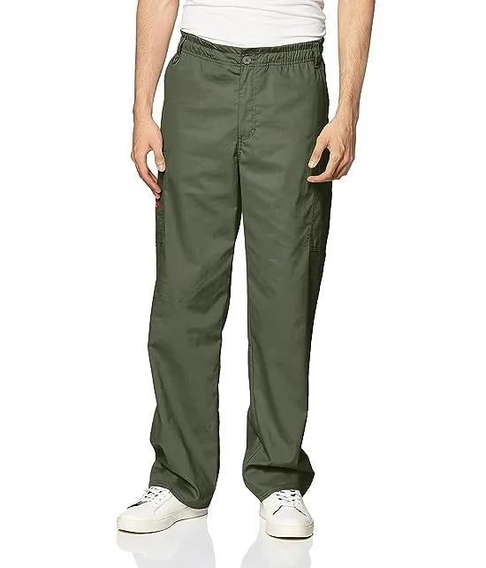EDS Signature Men Scrubs Pant Zip Fly Pull-On 81006