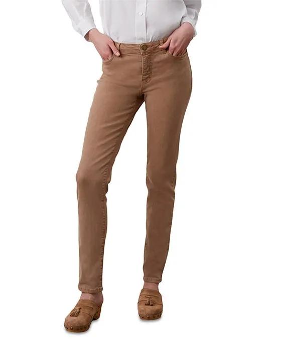Edyle High Rise Straight Skinny Jeans 