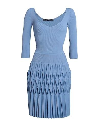 ELISABETTA FRANCHI | Pastel blue Women‘s Midi Dress