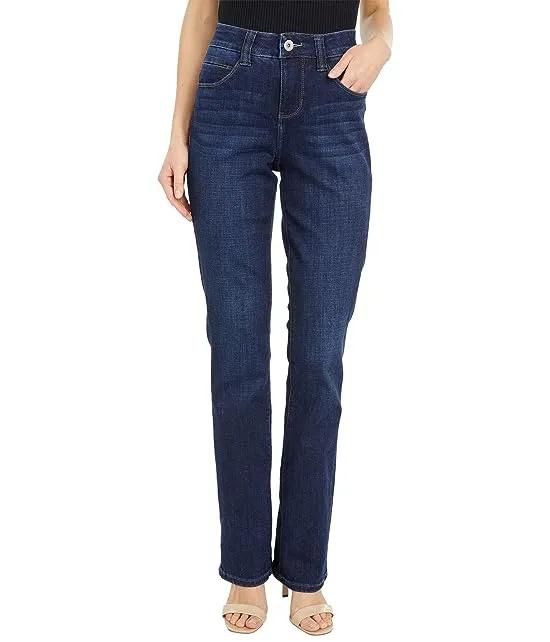 Eloise Mid-Rise Bootcut Jeans in Night Breeze