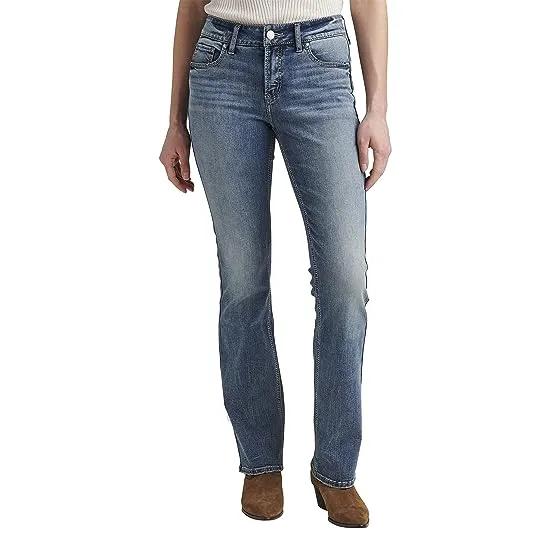Elyse Mid-Rise Slim Bootcut Jeans L03601EDB257