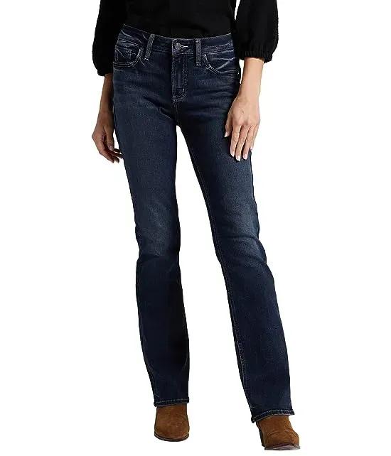 Elyse Mid-Rise Slim Bootcut Jeans L03607EDB445