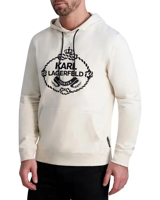 Embroidered Logo Hoodie