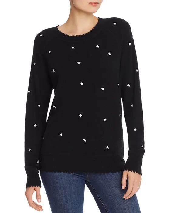 Embroidered Star Cashmere Sweater - 100% Exclusive 