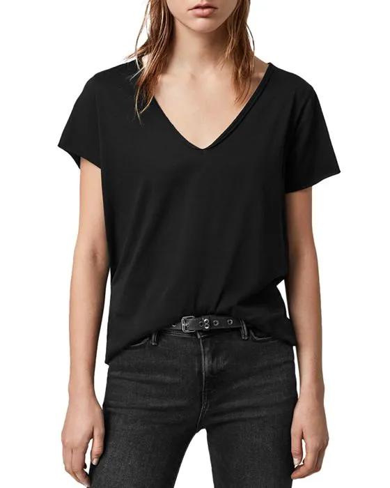 Emelyn Tonic Raw-Edge Tee