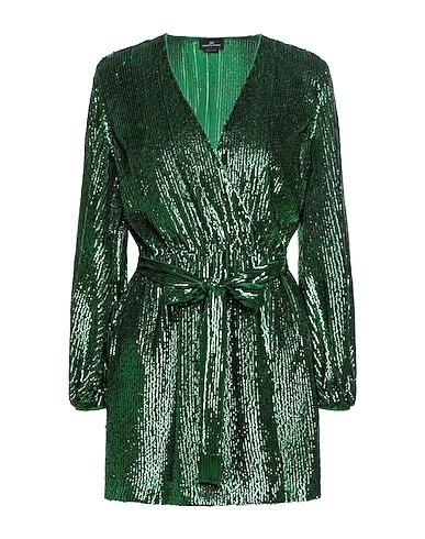 Emerald green Crêpe Elegant dress