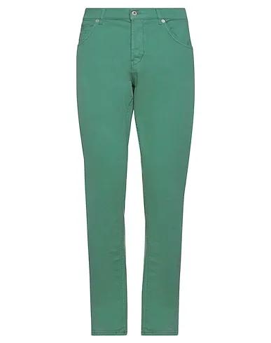Emerald green Denim Denim pants