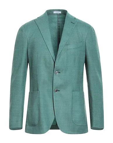 Emerald green Flannel Blazer