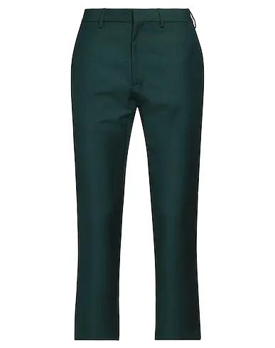 Emerald green Flannel Casual pants