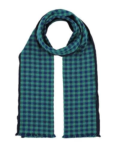 Emerald green Flannel Scarves and foulards