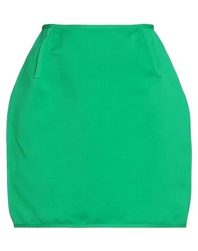 Emerald green Grosgrain Mini skirt