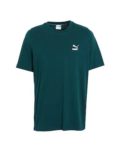 Emerald green Jersey Basic T-shirt Classics Small Logo Tee
