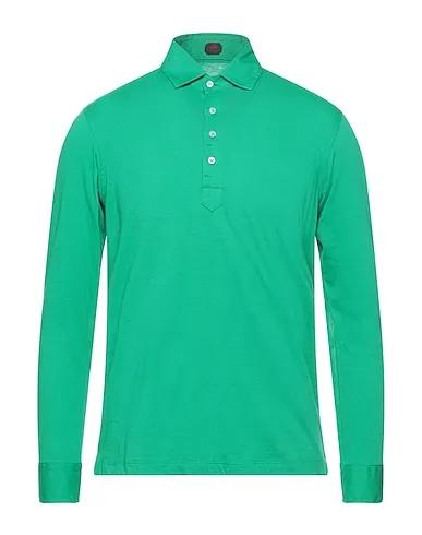 Emerald green Jersey Polo shirt
