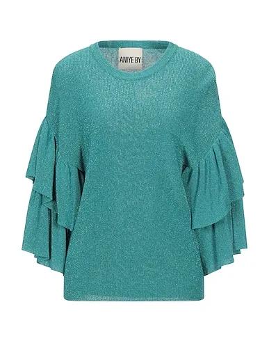 Emerald green Knitted Sweater